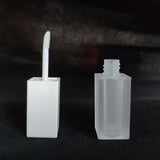 20 PACK 5ml Square White Lipgloss Tubes