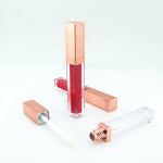 100 PACK Rose Gold Square Lipgloss Tubes
