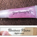 1014- Custom Lip Gloss Labels - 100 Count