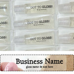 1015- Custom Lip Gloss Labels - 100 Count