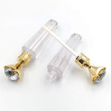 10 pack Gold Diamond Top lip gloss tube