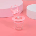 30 Pack 8ml Diamond Ring Shape Lip Gloss Tube