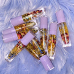 100 Pack Purple Lip Gloss Tubes with Wand