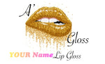 1004- Makeup Lip Gloss Labels - 100 Count