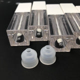 20 PACK 5ml Square White Lipgloss Tubes