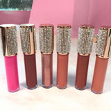 50 pack Silver Bling with Rhinestones lip gloss tube