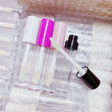 10 Pack Thick 9 ML Empty White Lip Gloss Tubes