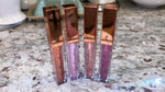 100 PACK Rose Gold Square Lipgloss Tubes
