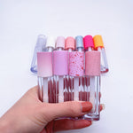 50 Pack white 5 ML Lip Gloss Tubes with Wand