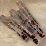 100 pack Gold Bling with Rhinestones lip gloss tube