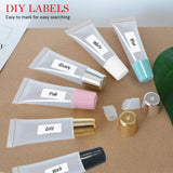 50pcs 10ml Gold Cap Lip Gloss Tubes