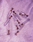 10 pack Gold Diamond Top lip gloss tube