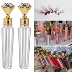 10 pack Gold Diamond Top lip gloss tube