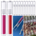 100 PACK Empty 5ml Transparent Lip Gloss Tubes