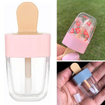 30 PACK Cute Blue Ice Cream Lip gloss tube