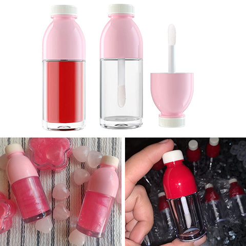 AMORIX 50PCS 10ml Black Lip Gloss Tubes Empty Clear Lip Balm Containers  Refillable Soft Cosmetic Squeeze Tubes for Lip Gloss Base Glitter Pigment  Powder 2 Syringes + Tag Labels Stickers