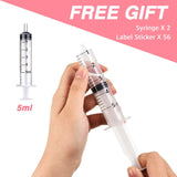 50pcs 1.2ml Mini Lip Gloss Tubes with Wand