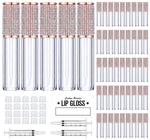 50pcs 5ml Crystal Rhinestone Lip Gloss Tubes with Wand