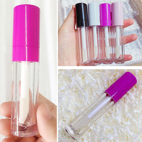 20 Pack Thick 9 ML Empty Rose Lip Gloss Tubes