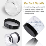 2oz + 0.7oz set of 48pcs Plastic Jars with Lids