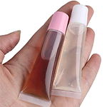 50pcs 15ml Gold Cap Lip Gloss Tubes