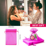 50PCS 10ml Lip Gloss Tube with 5pcs Organza Bags