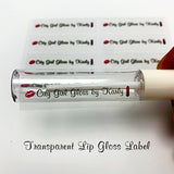 1001- City Girl Gloss Labels - 100 Count