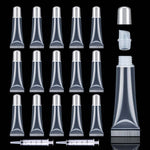 50pcs 10ml Silver Cap Lip Gloss Tubes