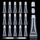 50pcs 10ml Silver Cap Lip Gloss Tubes
