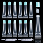 50pcs 15ml Blue Cap Lip Gloss Tubes