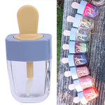 10 PACK Cute Blue Ice Cream Lip gloss tube