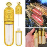 50 PACK Gold Lip Gloss Tubes - Crown Style