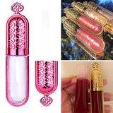 20 PACK Pink Lip Gloss Tubes - Crown Style