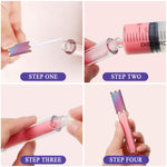 25pcs 5ml Diamond Lip Gloss Tubes with Wand