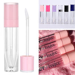 30 Pack Pink Lip Gloss Tubes with Wand