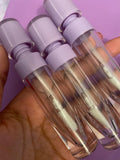 50 Pack Purple Lip Gloss Tubes with Wand