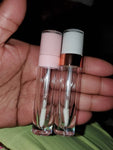 100 Pack White Gold Lip Gloss Tubes with Wand