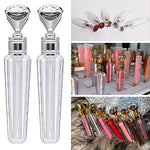 30 pack Silver Diamond Top lip gloss tube
